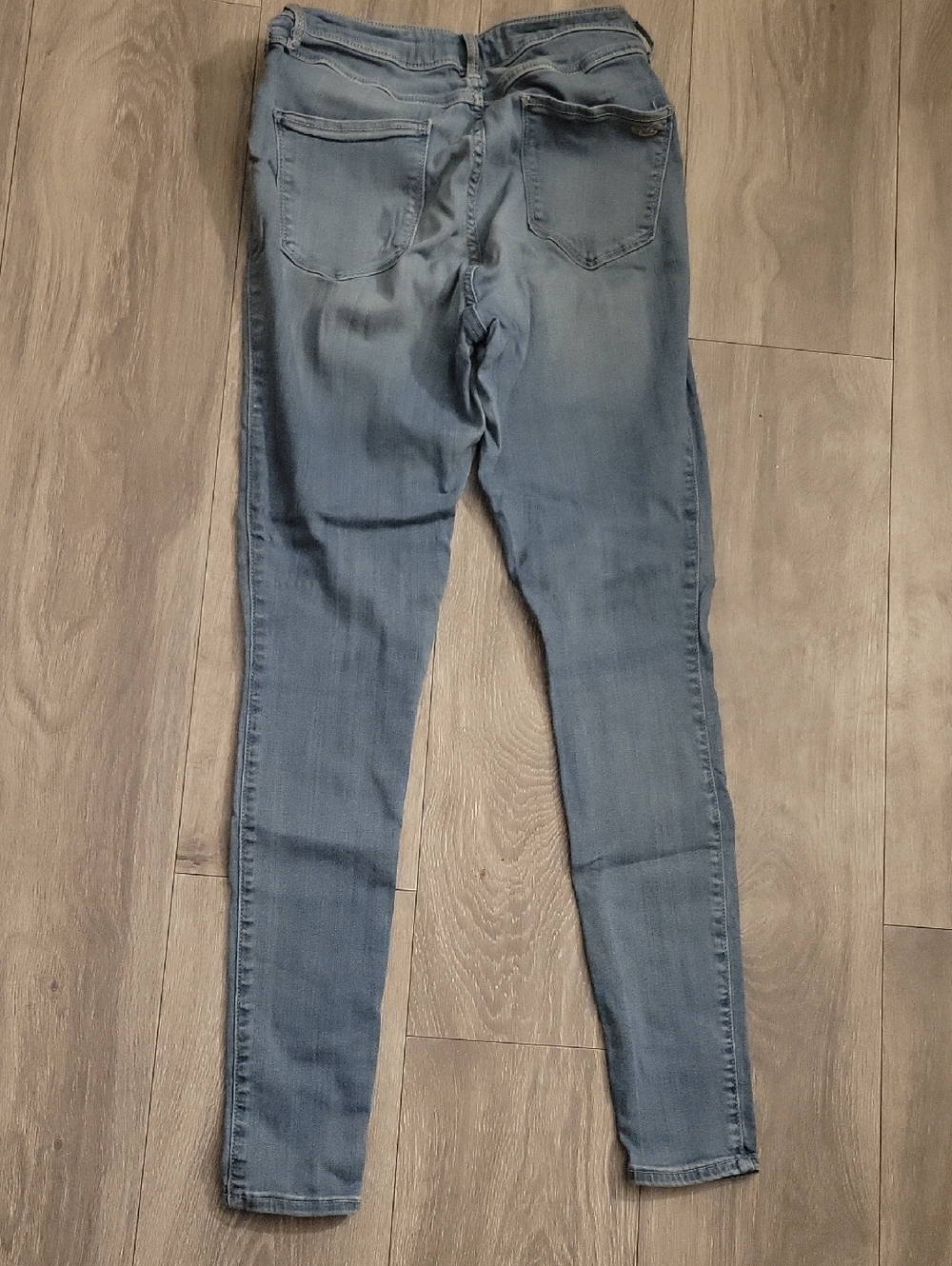 Hollister Light Blue Women's Stretch Skinny Jeggings